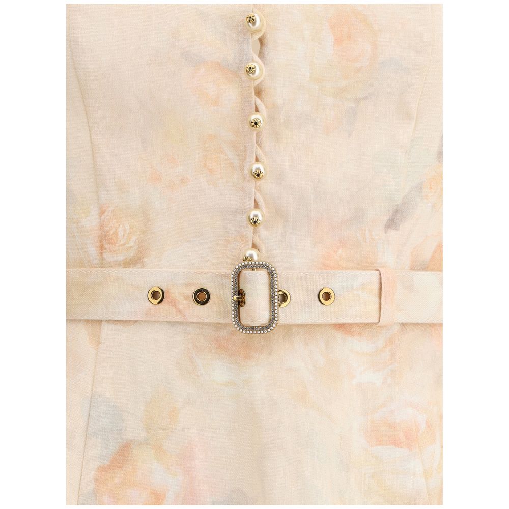 Vestido longo floral Zimmermann