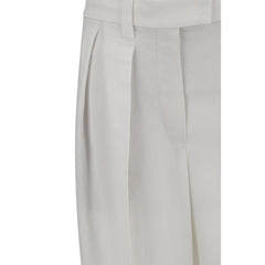 Calça de linho Brunello Cucinelli