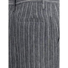 Calça de linho Brunello Cucinelli