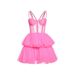 19:13 DRESSCODE Minivestido de tule