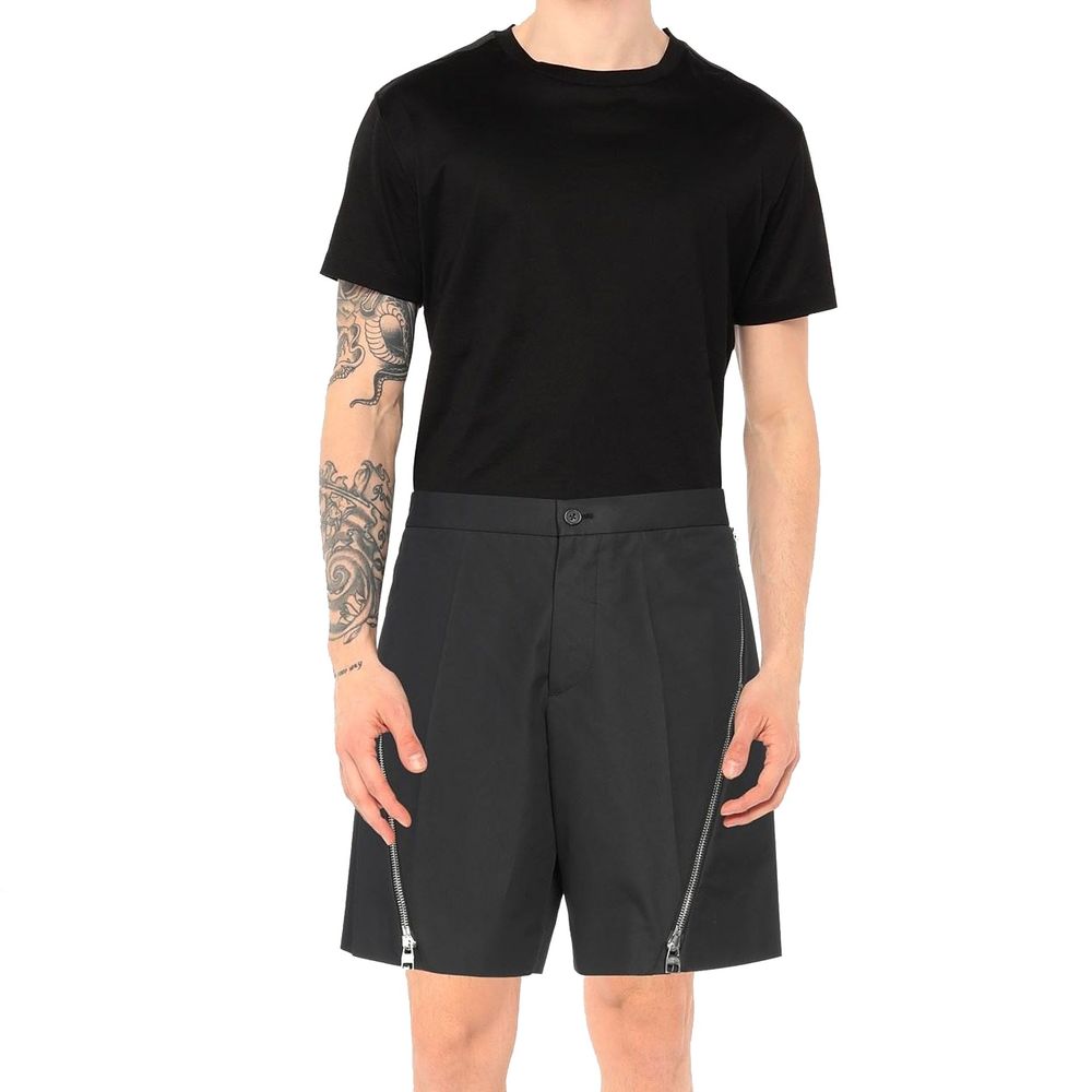 Bermuda de algodão Alexander McQueen