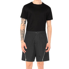 Bermuda de algodão Alexander McQueen