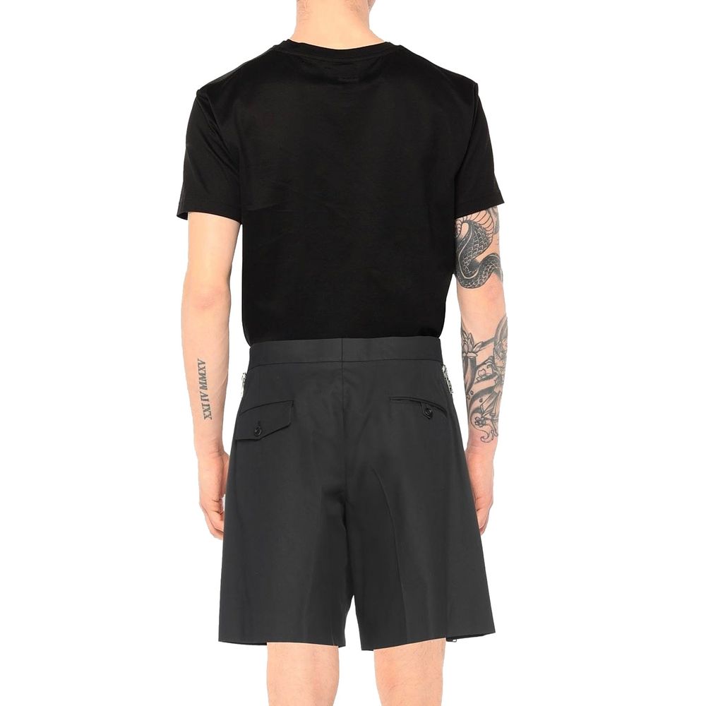 Bermuda de algodão Alexander McQueen