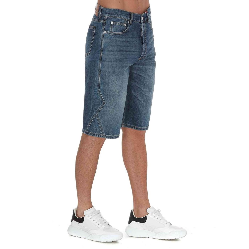 Shorts jeans Alexander McQueen