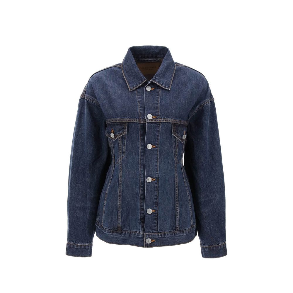 Jaqueta jeans Balenciaga 'Hourglass'