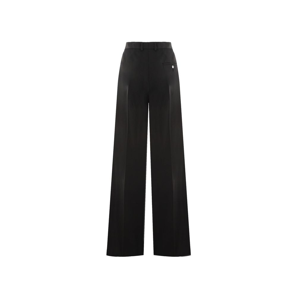 Calça Flare de Lã Balenciaga