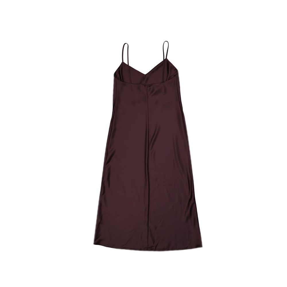 Vestido midi de cetim acácia BLANCA VITA