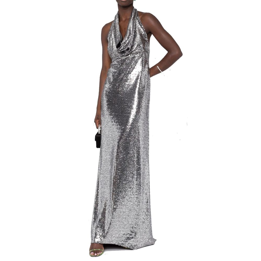 Vestido longo com lantejoulas BLANCA VITA