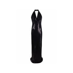 Vestido longo com lantejoulas BLANCA VITA