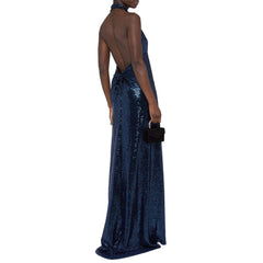 Vestido longo com lantejoulas BLANCA VITA
