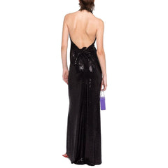 Vestido longo com lantejoulas BLANCA VITA