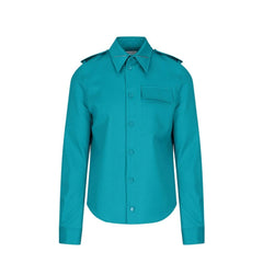 Camisa de lã Bottega Veneta Grain De Poudre
