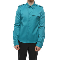 Camisa de lã Bottega Veneta Grain De Poudre