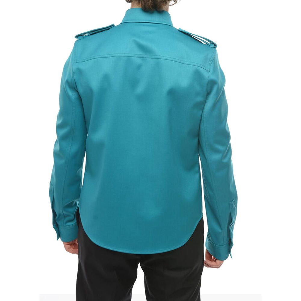 Camisa de lã Bottega Veneta Grain De Poudre