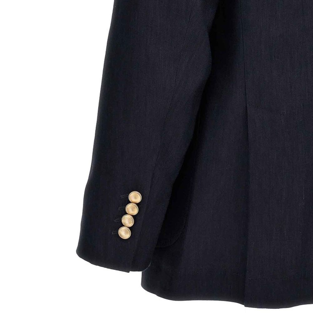 Jaqueta de linho e lã Brunello Cucinelli