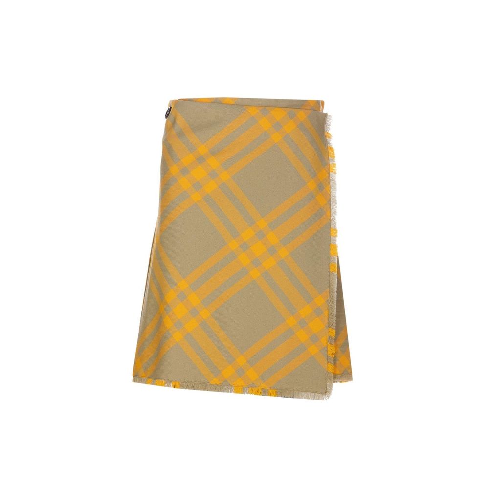 Saia estilo kilt da Burberry