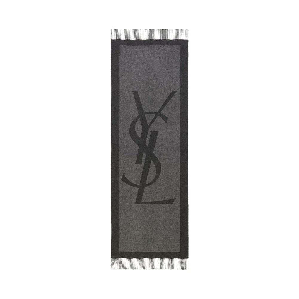Lenço de seda Saint Laurent Cassandre