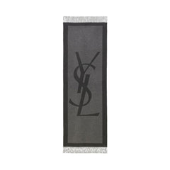 Lenço de seda Saint Laurent Cassandre