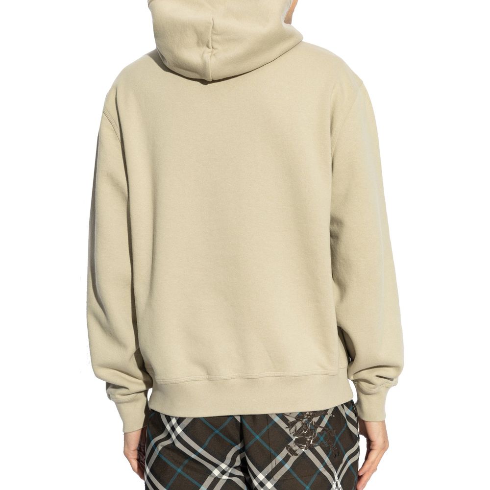 Moletom com capuz de algodão Burberry