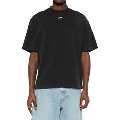 Camiseta com estampa do logotipo do skate Off-White S.Matthew