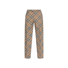 Calça xadrez Burberry Wool Blend