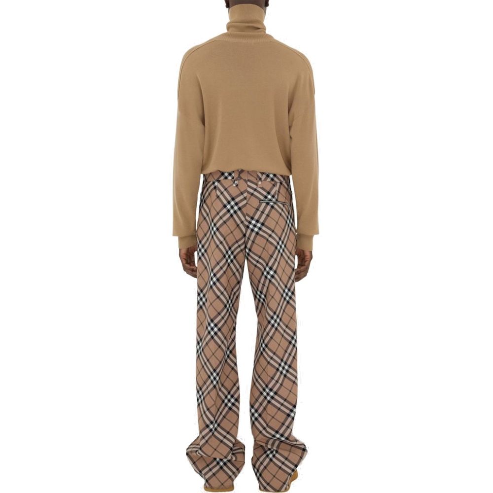 Calça xadrez Burberry Wool Blend