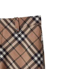 Calça xadrez Burberry Wool Blend
