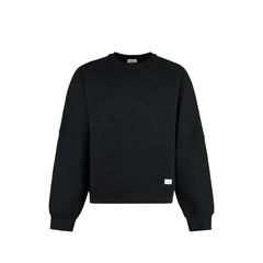 Moletom com logotipo de algodão Saint Laurent