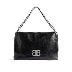 Bolsa de ombro grande BB macia da Balenciaga