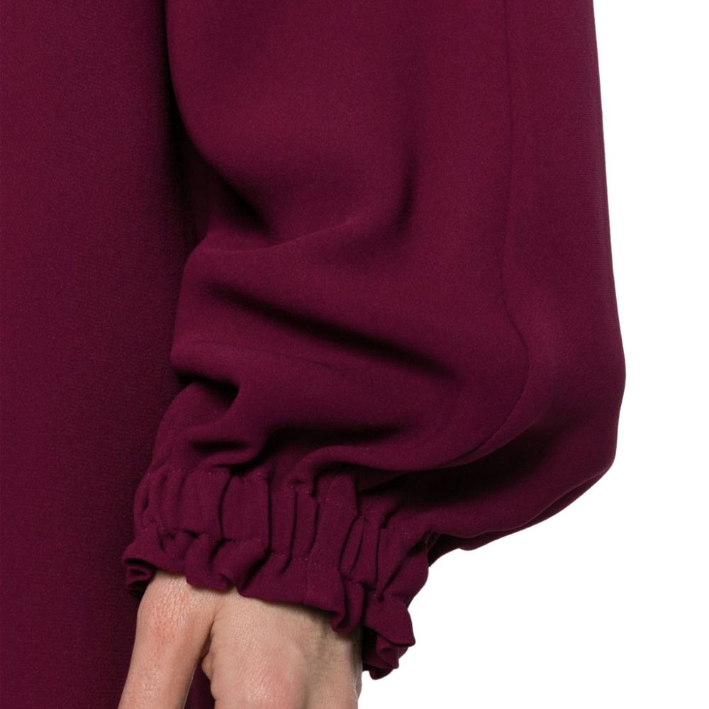 Vestido de seda Fendi Cady