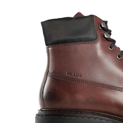 Botas de couro Prada