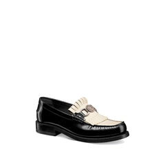 Mocassins de couro Dior Emblem