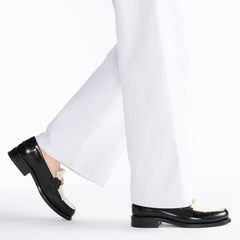 Mocassins de couro Dior Emblem