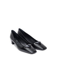 Sapatos Prada Saffiano de Couro
