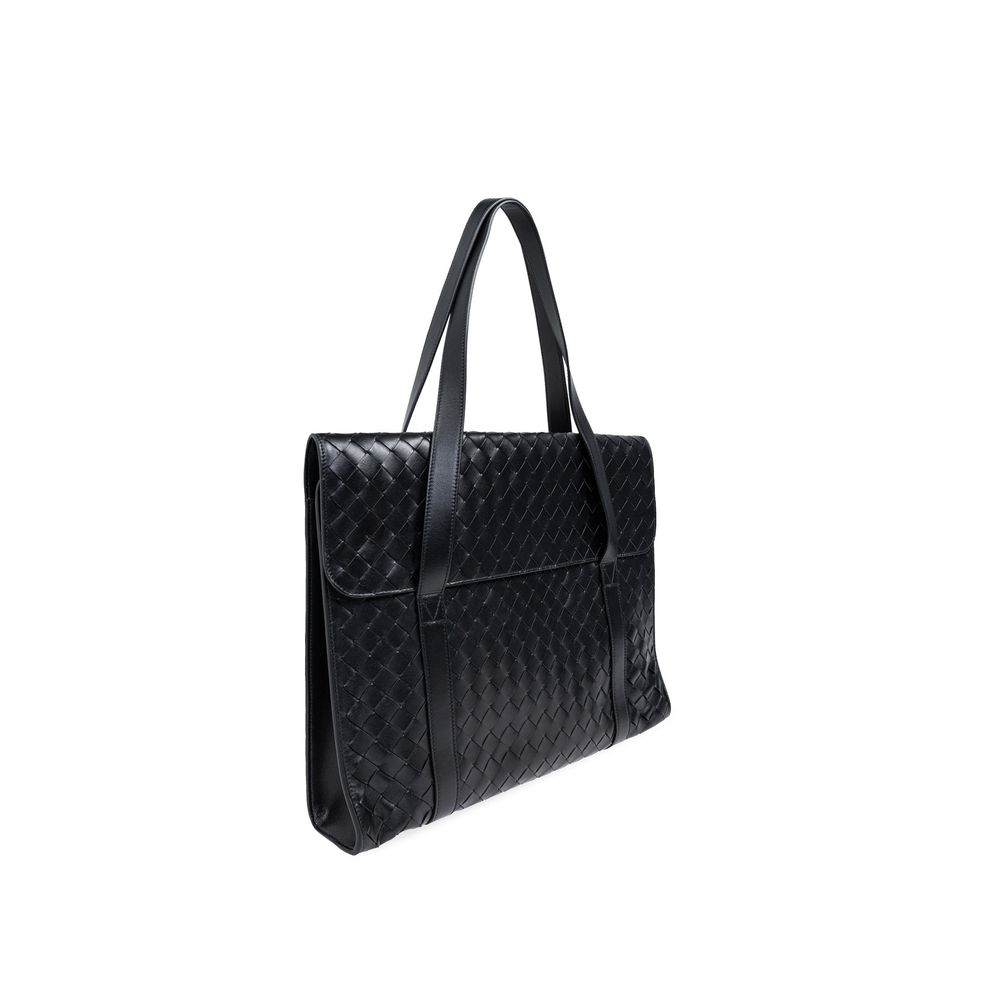 Pasta de couro Bottega Veneta Intrecciato