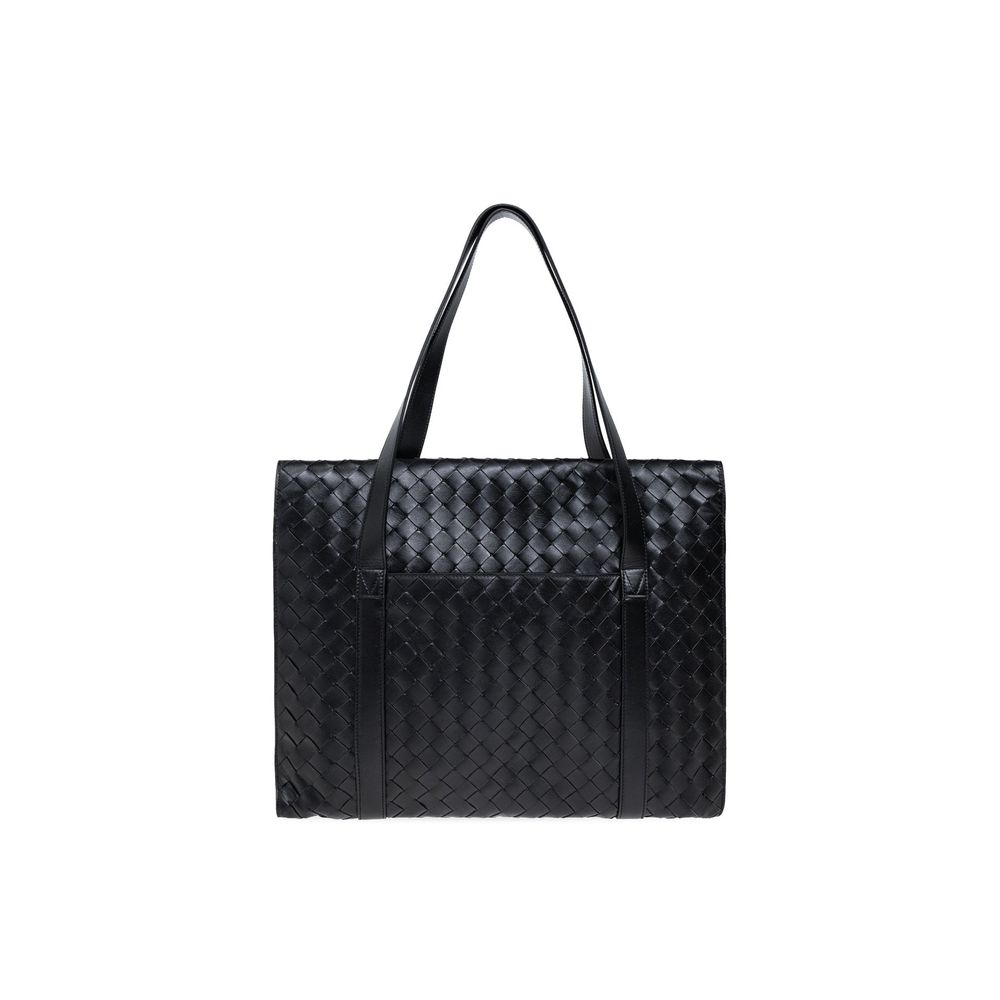 Pasta de couro Bottega Veneta Intrecciato