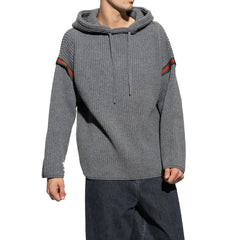 Moletom de lã com zíper da Gucci