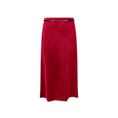 Saia midi Gucci Velvet Bloom