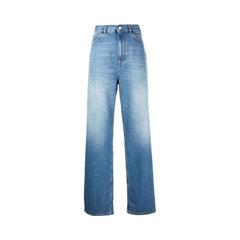 Jeans com Patch de Arquivo Valentino