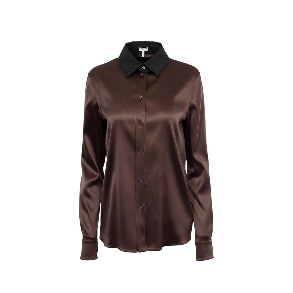 Camisa de seda Loewe