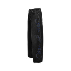 Calça Jeans Flare Off-White