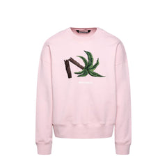 Moletom com logotipo dos Palm Angels