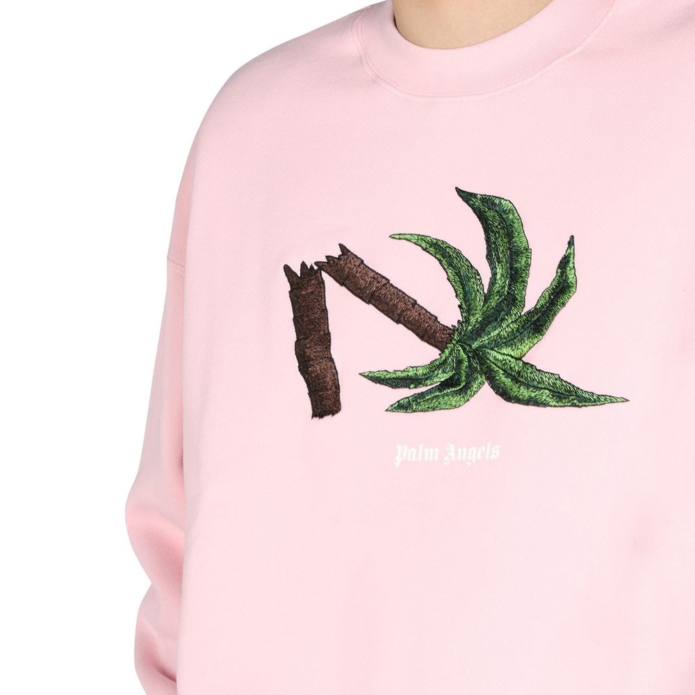 Moletom com logotipo dos Palm Angels