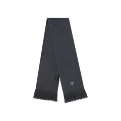 Cachecol Prada Cashmere com logotipo