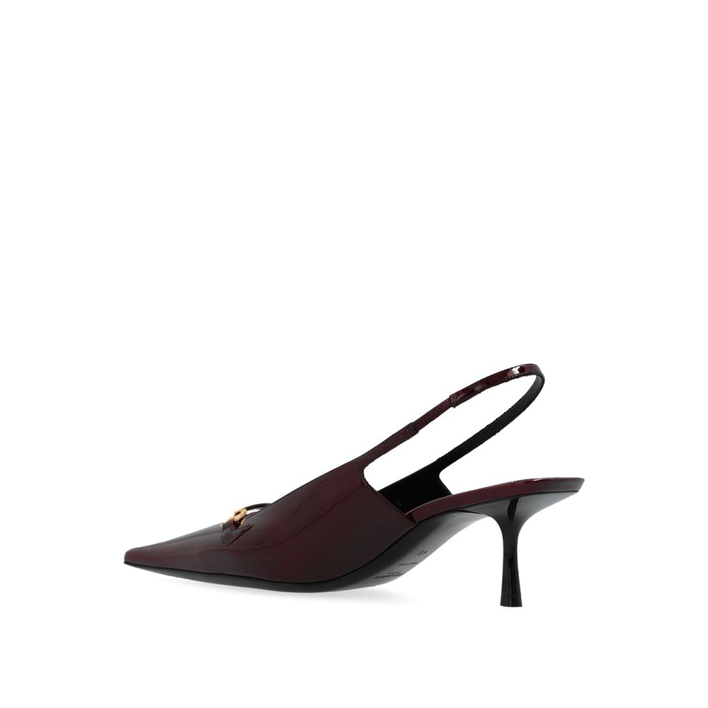 Sapatos de salto alto 'Carine' de couro Saint Laurent