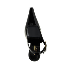 Sapatos de salto baixo de couro Saint Laurent 'Dune'