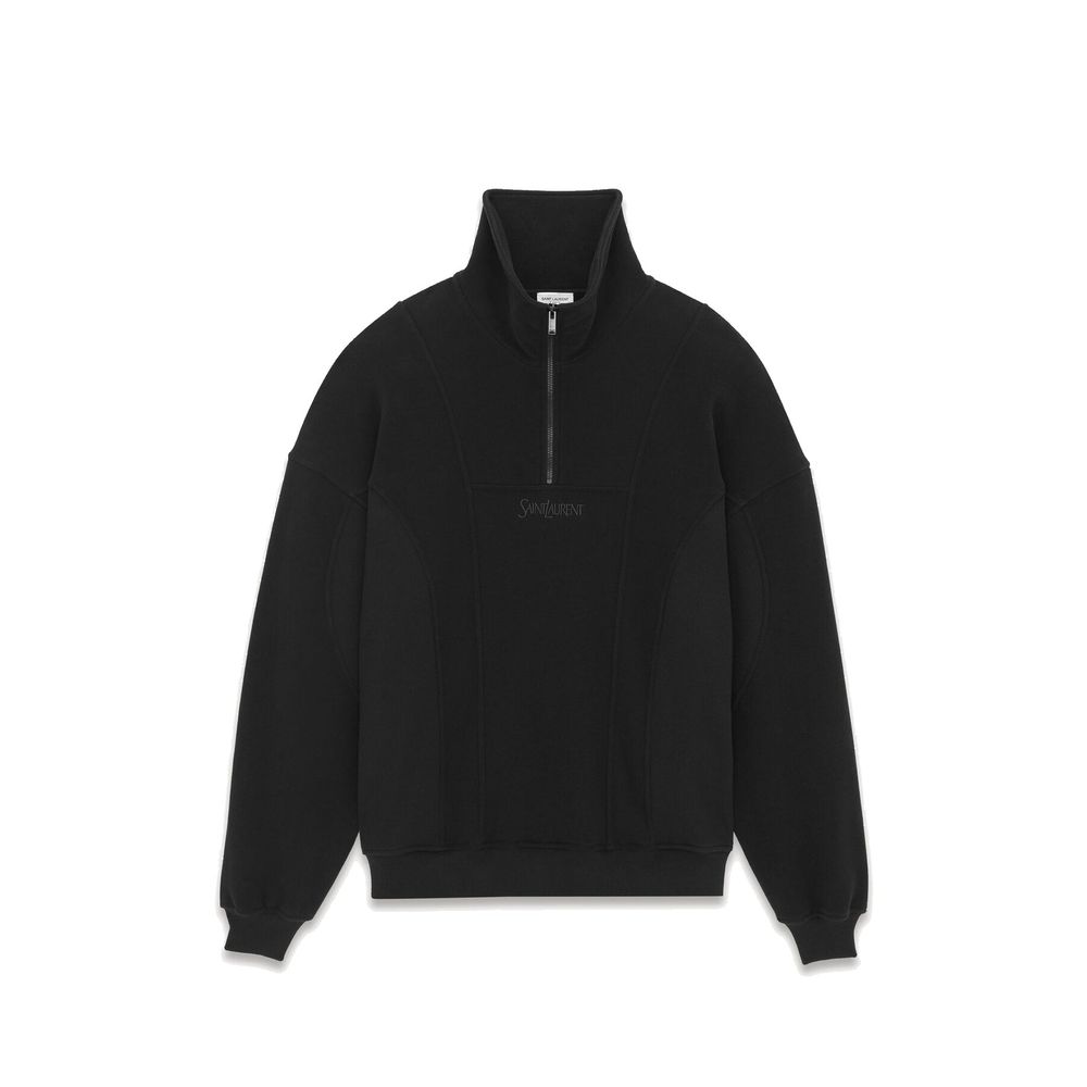 Moletom de lã de algodão Saint Laurent