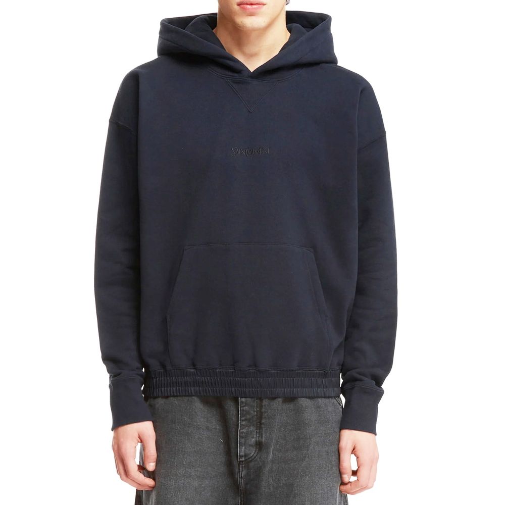 Moletom de lã de algodão Saint Laurent