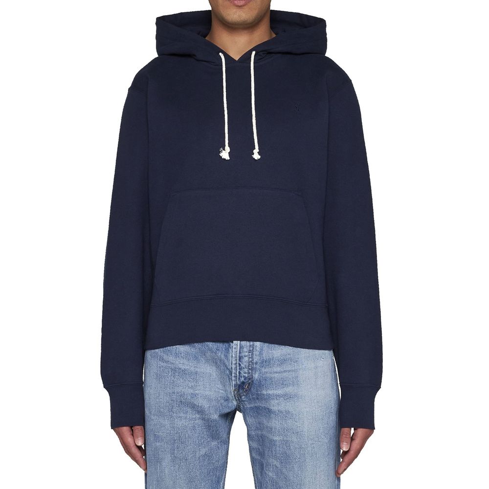 Moletom com capuz de algodão Saint Laurent