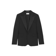 Jaqueta Fumar Saint Laurent Grain De Poudre